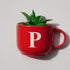 Monogram Cup Planters | Table Accessories | Personalised Gift | Wall Decor
